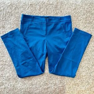 NWT Zenobia Teal Blue Ankle Pants Casual Cropped Cabincore Normcore Colorful